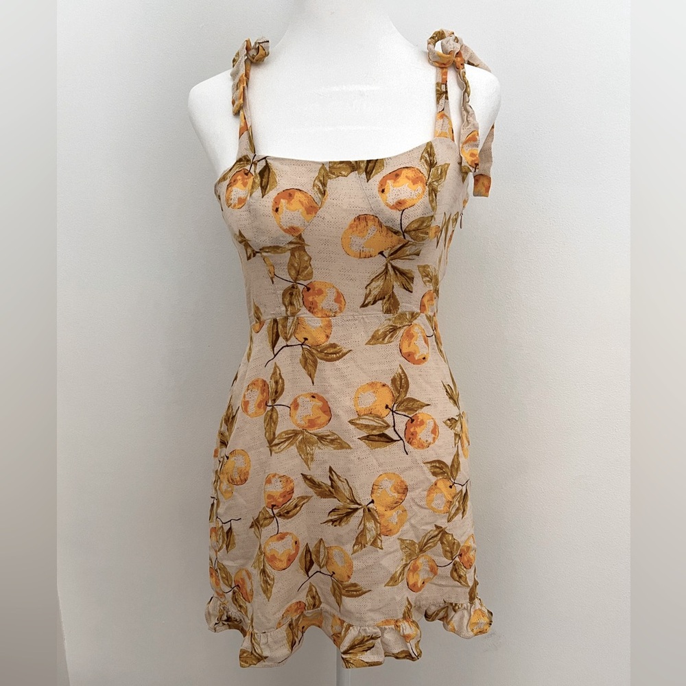 Urban Outfitters lemon print summer dress